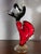 Venetian Murano Glass Flamenco Dancer Figurine, 1950 For Sale - Image 16 of 17