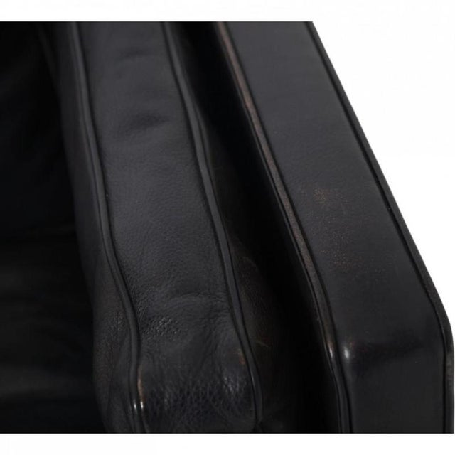 2212 2-Seater Sofa in Black Leather by Børge Mogernsen, 1980s For Sale - Image 13 of 18
