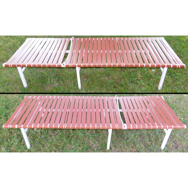 Vintage Brown Jordan Regent II Chaise Lounge | Mid-Century Modern Aluminum Patio Recliner For Sale - Image 9 of 18