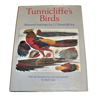 1984 Tunnicliffe's Birds "Measured Drawings by c.f. Tunnicliff Ra, 1st American Edition For Sale