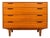 1960s Restored Ib Kofod-Larsen Danish Modern Teak Chest of Drawers by Brande Mobelfabrik For Sale