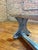 10-Foot Antique Industrial Maple Butcher Block & Cast Iron Locker Room Bench For Sale - Image 16 of 16