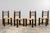 Antique French Provincial Oak Ladder Back Dining Chairs - Set of 4 For Sale In New York - Image 6 of 18