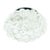 Mid-Century Space Age Bubble Glass Flush Mount by Helena Tynell for Limburg, Germany, 1960s/1970s For Sale
