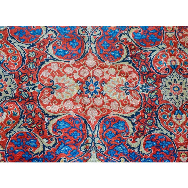 Early 20th Century Sarouk Mahal Rug For Sale - Image 4 of 11
