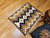 Vintage Navajo Rug, Eye Dazzler Pattern, Wool & Cotton, Native American Wall Art, 3x4 For Sale - Image 10 of 12