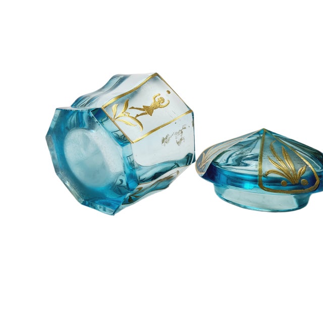 Biedermeier Candyer from Moser, Bohemia, 1890s For Sale - Image 6 of 18
