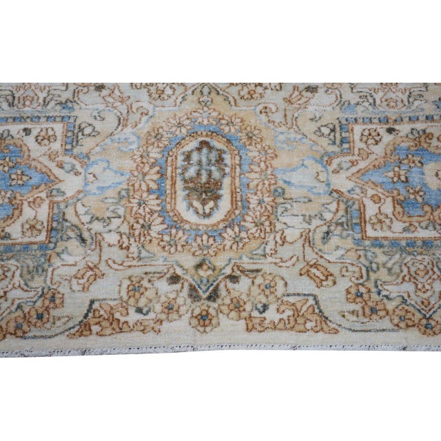 Traditional Vintage Knotted Wool Rug, 9'6''x13'8'' For Sale - Image 3 of 6