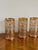 1960s Imperial Glass Shoji 22k Gold Trellis Highball Glasses – Set of 4 For Sale - Image 9 of 9