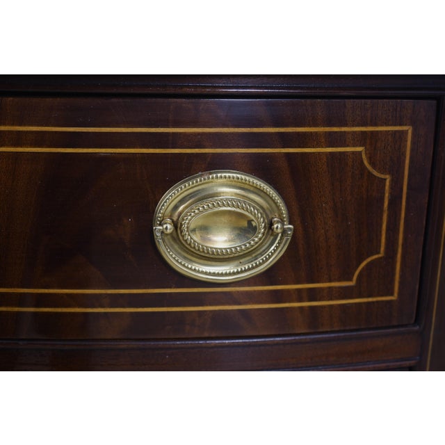 Stickley Mahogany Federal Style Sideboard Buffet For Sale - Image 9 of 18