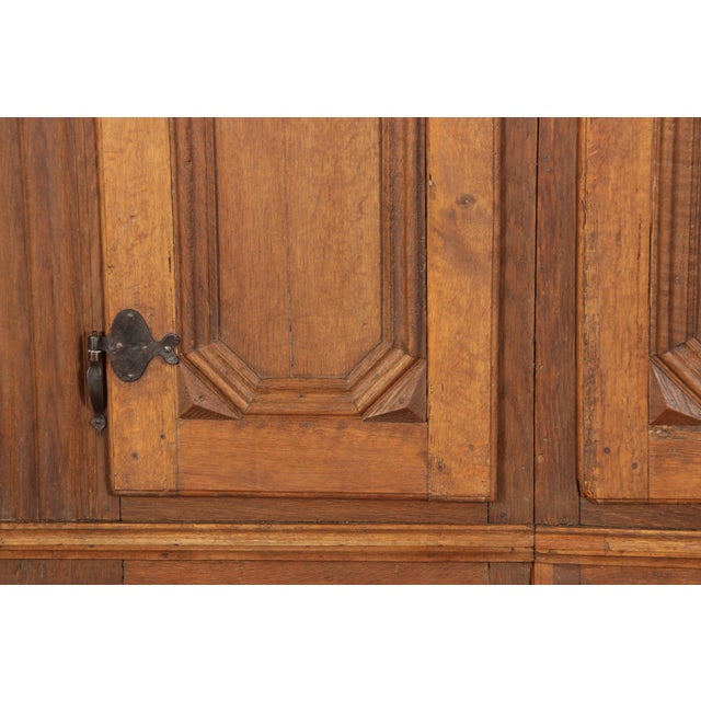 Antique Baroque Cabinet in Oak, 1770 For Sale - Image 9 of 18