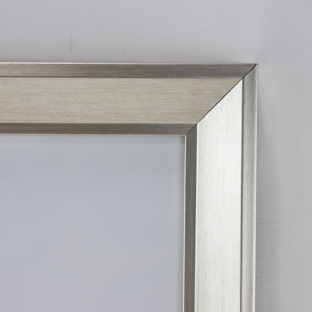 Early 21st Century Framed Vintage Chinese Script Calligraphy on Yellow Paper For Sale - Image 5 of 7