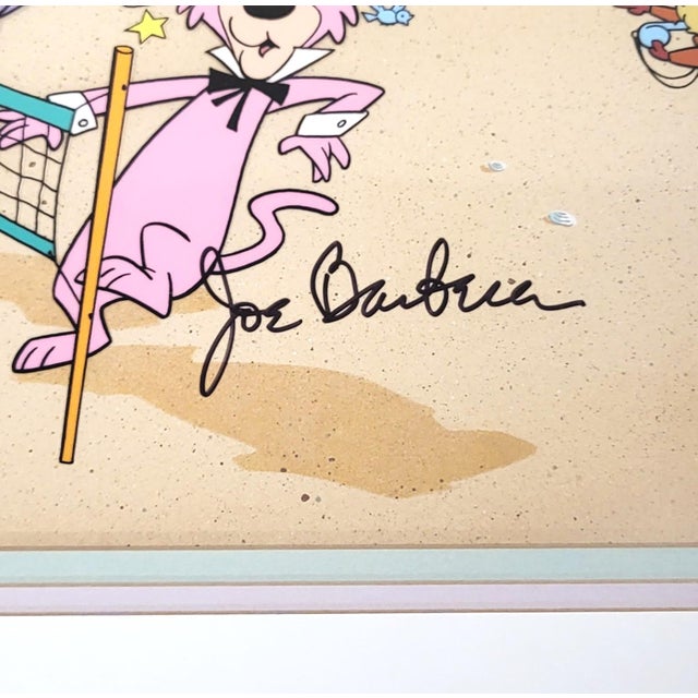 1990s Rare Ap 2/50 Hand Signed Cel "Endless Summer" by Bill Hanna & Joe Barbera For Sale - Image 5 of 18