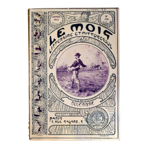 1913 French Magazine, Le Mois Littéraire Et Pittoresque ("The Literary and Picturesque Month"), Full Issue (November), Alphonse Mucha Cover
