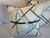 Textile Kelly Wearstler Blue Zig-Zag Pillows For Sale - Image 7 of 9