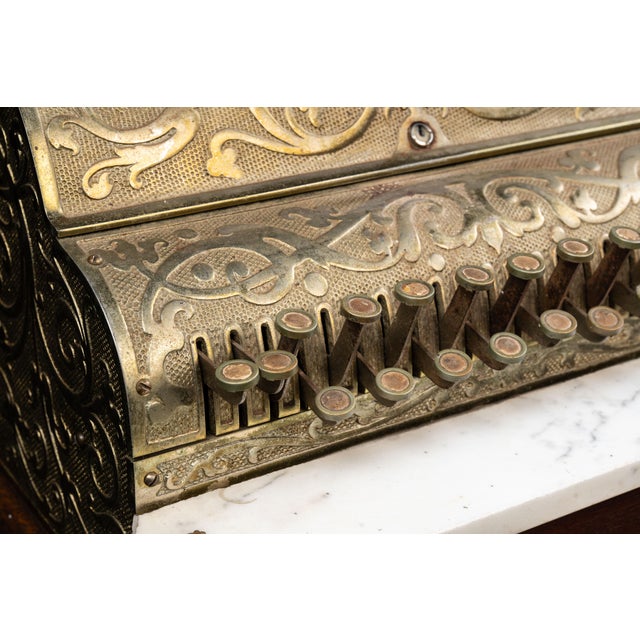 National Cash Register Co. Late 19th Century "Michigan" Model Cash Register by National For Sale - Image 4 of 18