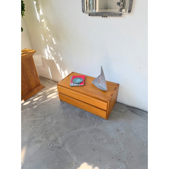 Pine Bedside Table from Maison Regain, 1970s For Sale - Image 9 of 18