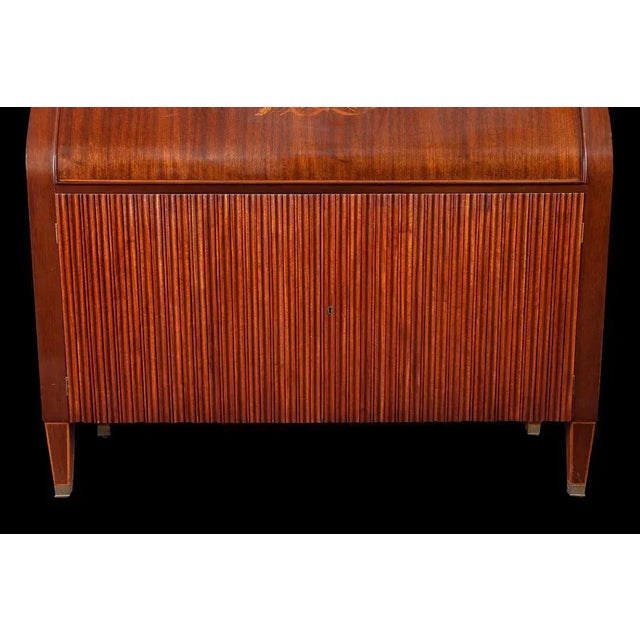 Mid-Century Trumeau Bookcase or Cabinet by Paolo Buffa, 1940 For Sale - Image 13 of 18