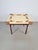 Wood Game Table in Walnut and Leather from Valenti, Spain, 1970s For Sale - Image 7 of 18