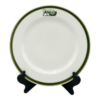 Vintage New York Stock Exchange Luncheon Club Plate 11"d For Sale