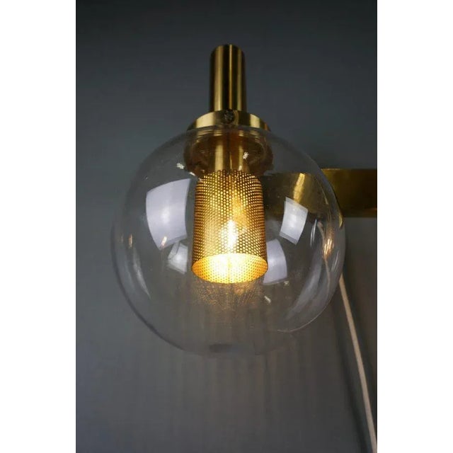 1960s Swedish Brass Wall Lamp by Hans Agne Jakobsson, 1960s For Sale - Image 5 of 9