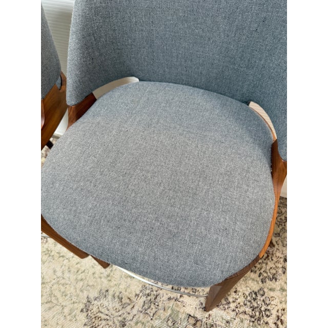 Mario Ferrarini for Potocco Velis Counter Stools, Pair For Sale - Image 9 of 12
