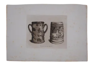 Antique Ltd. Ed. English Pottery Etching