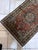 Vintage 1970s Handmade Indian Silk Rug 2.1' X 3.2' (64cm X 98cm) For Sale - Image 4 of 7