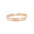 Modern Cartier Love Classic Model 18k Rose Gold Open Screw Cuff Bangle Bracelet For Sale - Image 3 of 6
