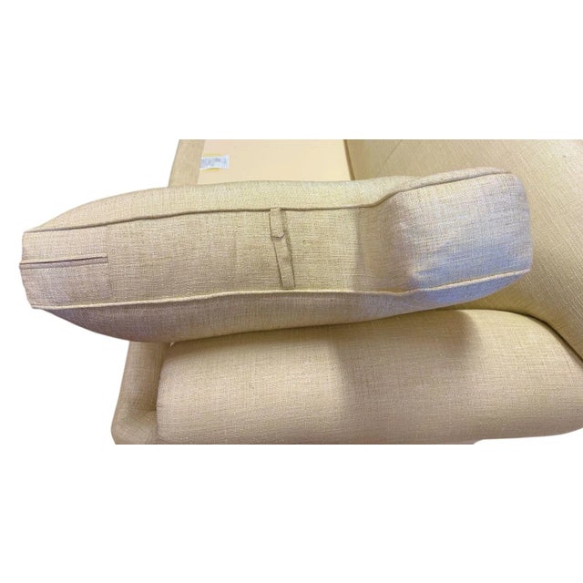 Dapha by Baker Custom Made 3 Cushion Sofa 85" Long For Sale - Image 11 of 13