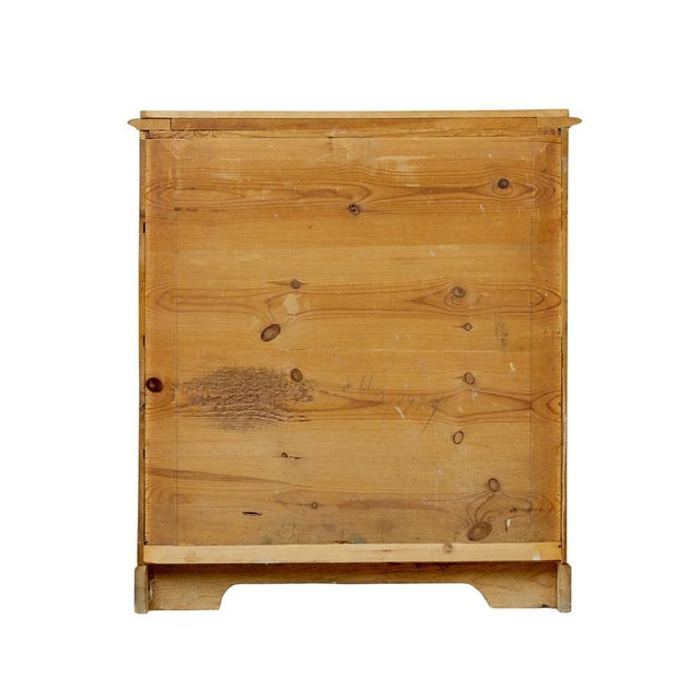 Late 19th Century Swedish Birch Chest of Drawers, 1884 For Sale - Image 5 of 10