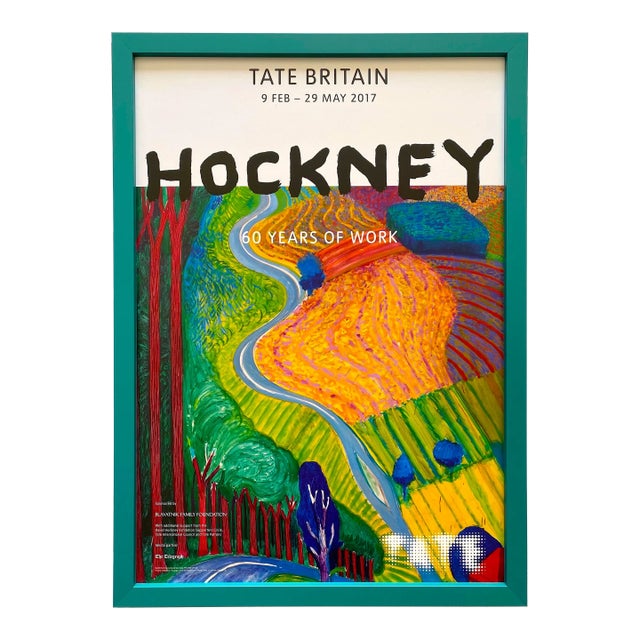 Tate Britain exhibition/シッカート/ポスター david-hockney-lithograph-print