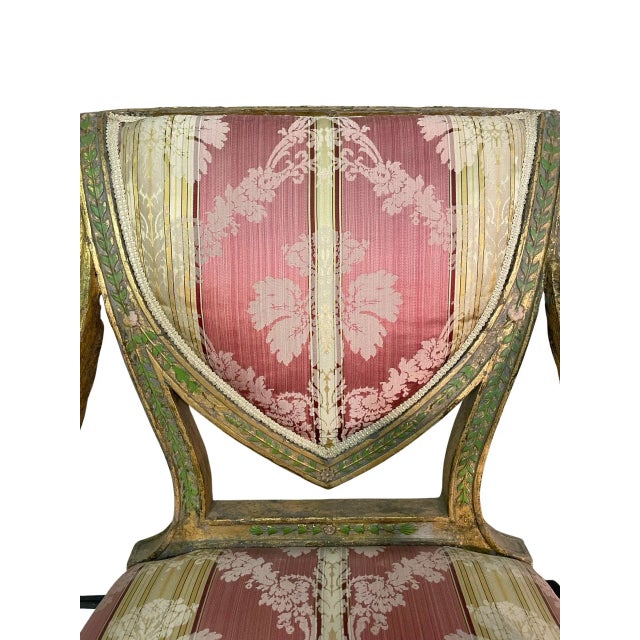 Pair of Italian 19th Century Side Chairs For Sale - Image 9 of 13