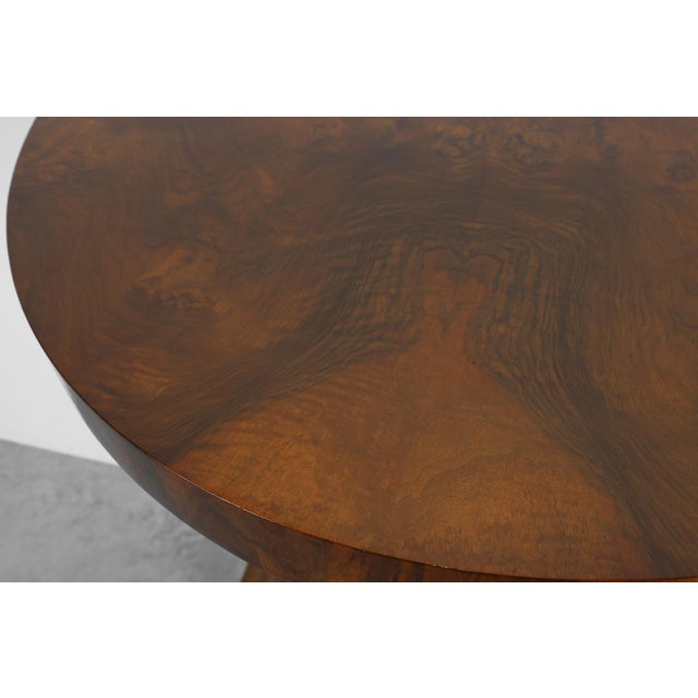 Art Deco Console Table in Walnut Veneer, 1920s For Sale - Image 4 of 12