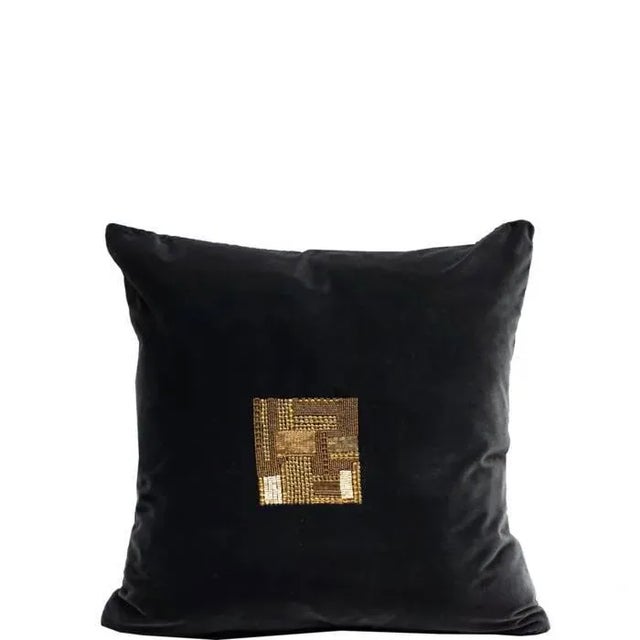Callie Cushion Cover from Sohil Design For Sale - Image 4 of 4