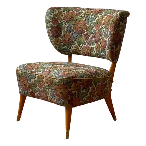 Mid-Century Danish Teak Lounge Chair by Otto Schulz For Sale