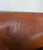 Brown Leather Club Chair, 1990s For Sale - Image 12 of 15