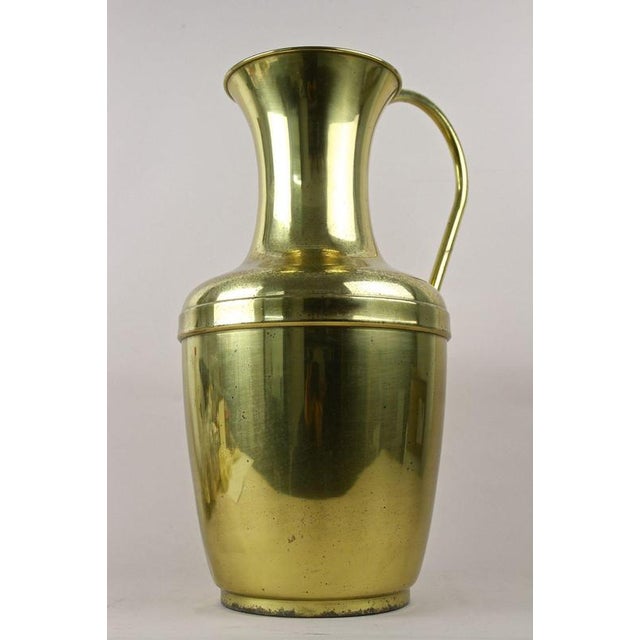 Mid-Century Brass Amphora Vase with Handle, Austria, 1940s-1950s For Sale - Image 12 of 18