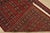 Bokhara Rug 4’1” X 6’4” Red Wool Tribal Hand-Knotted Oriental Carpet For Sale - Image 10 of 11
