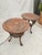 1940s Victorian Iron Bistro Tables, Pair For Sale - Image 9 of 10