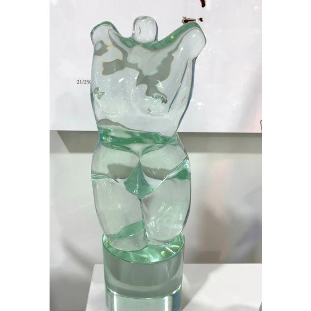 Murano Glass Female Form by Martino Signoretto For Sale In Naples, FL - Image 6 of 7