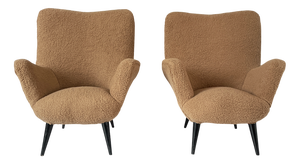 Vintage Lounge Chairs, 1960, Set of 2