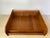 Vintage Teak Tambour Roll-Top Storage Box, Danish Modern Style For Sale In Seattle - Image 6 of 12