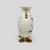 Ceramic Antique Rudolstadt Porcelain Footed Flask Vase - Hand-Painted Pink Floral & Gilt For Sale - Image 7 of 7