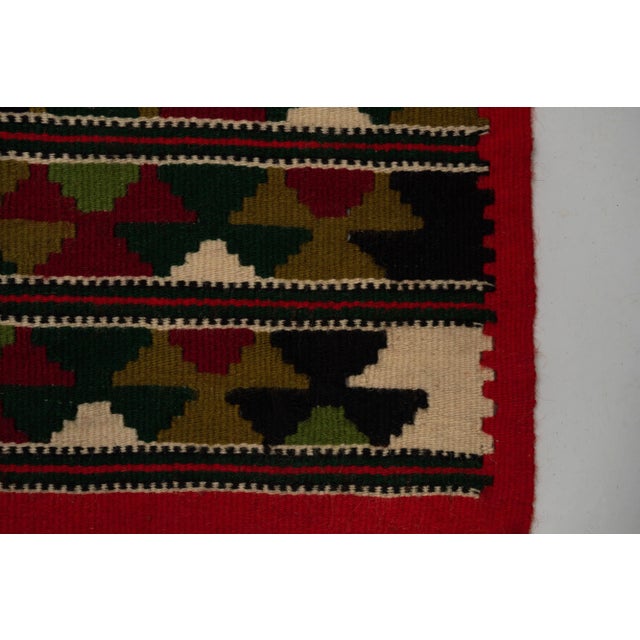 Flatweave Kilim Rug, 1960, in Good conditions. Designed 1960 to 1969