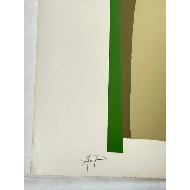 Larry Zox, "Crow Slab I," Signed Original Screenprint 1979 For Sale - Image 4 of 5