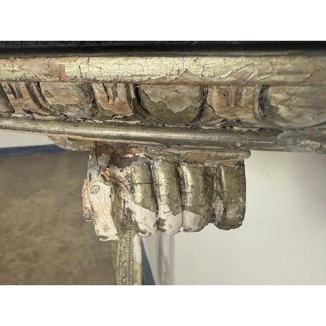 Early 20th Century Italian Neoclassical Console Table With Granite Top For Sale - Image 17 of 17