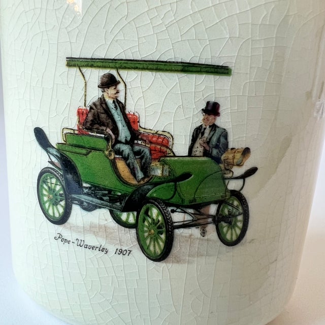Vintage Table Lighter with Veteran Car Motif from Rolstar For Sale - Image 10 of 18