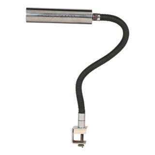 Vintage French Desk Lamp in Steel, 1970 For Sale