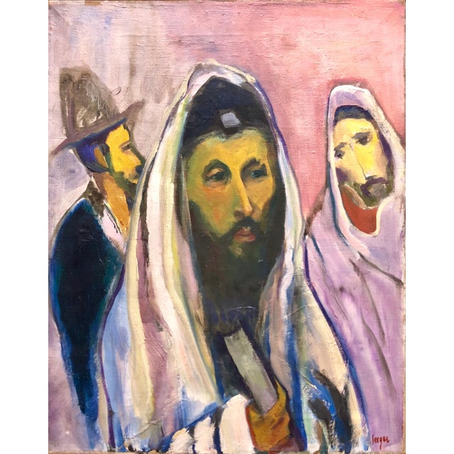 Genre: Impressionist Subject: People Medium: Oil Surface: Canvas Hand signed lower right Frederick Serger (given name...